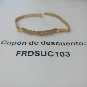 ESCLAVA ORO 10 K 6.4 GRMS (SEMINUEVO)