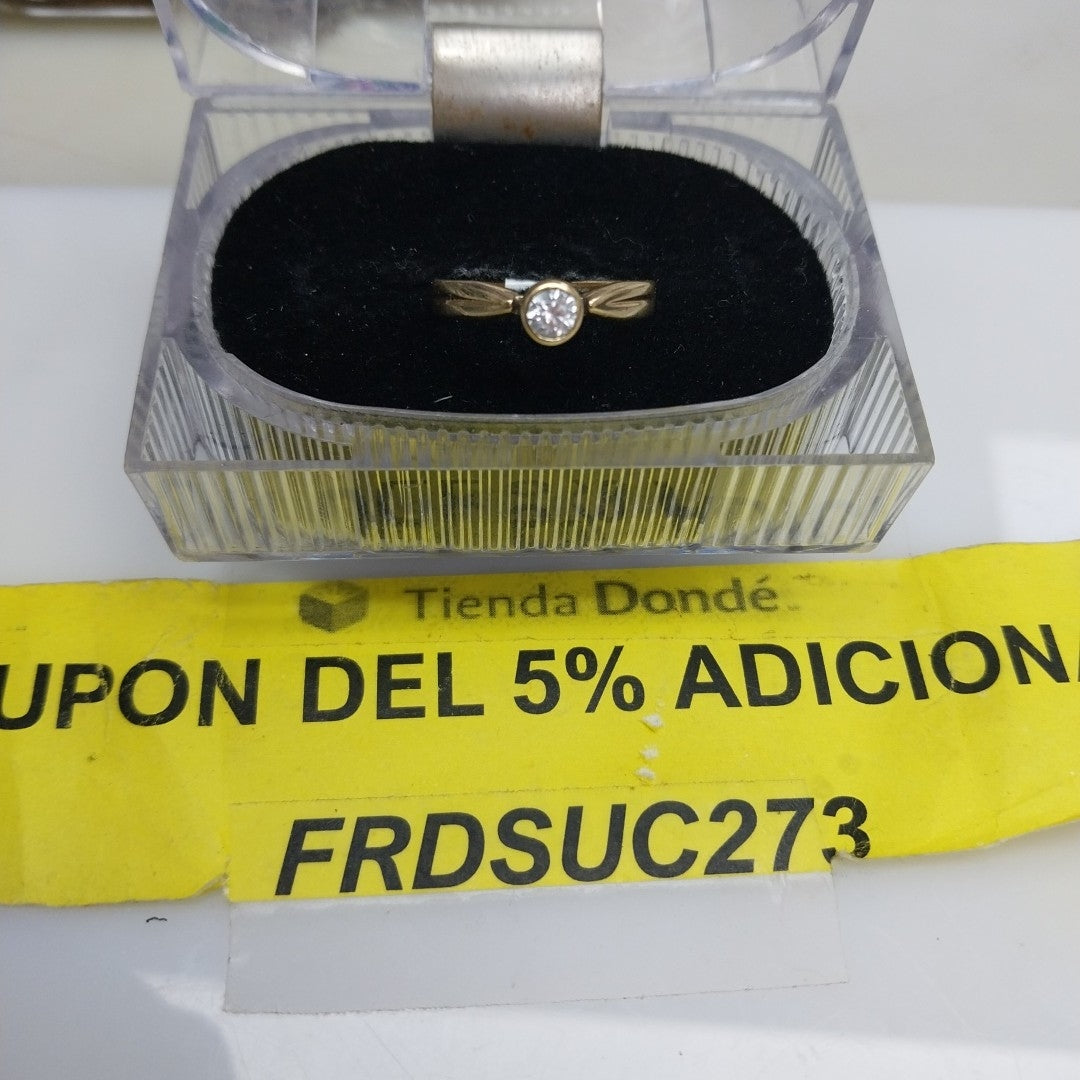 ANILLO ORO 10 K 1,60 GRMS (SEMINUEVO)