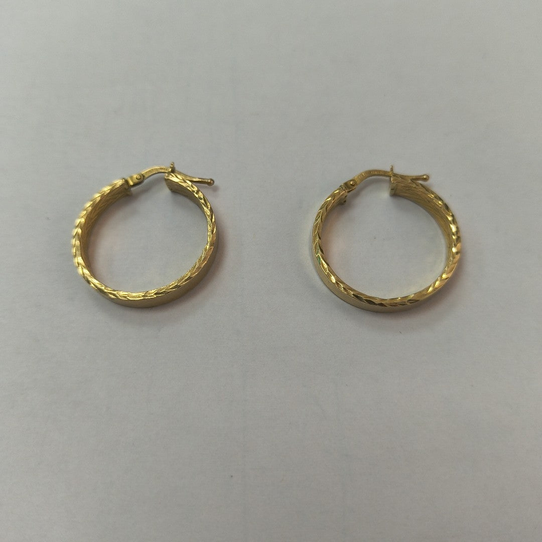 ARRACADAS PAR ORO 10 K 2 GRMS (SEMINUEVO)