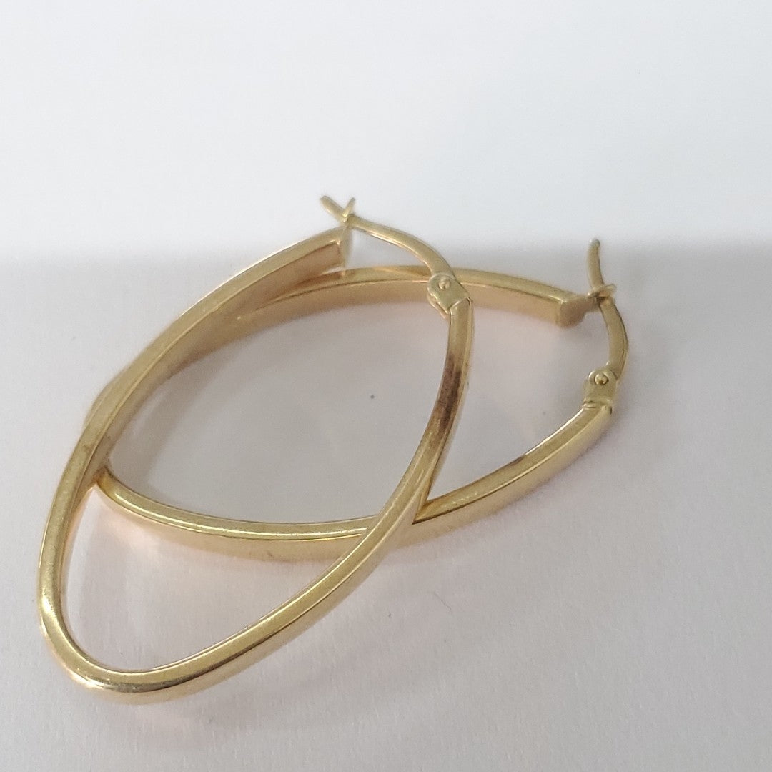 ARRACADAS PAR ORO 14 K 2.2 GRMS (SEMINUEVO)