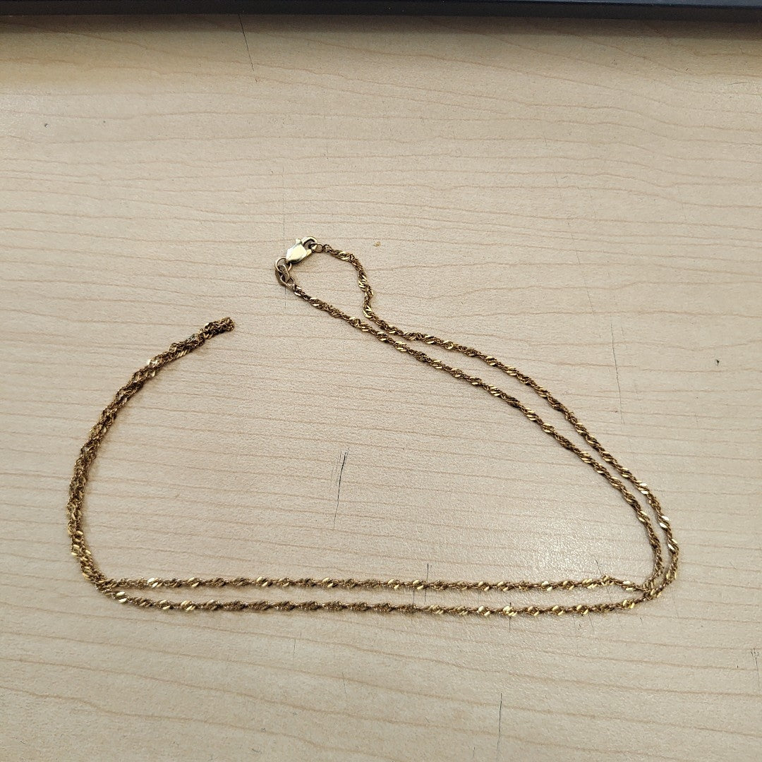 CADENA ORO 14 K 3.2 GRMS (SEMINUEVO)