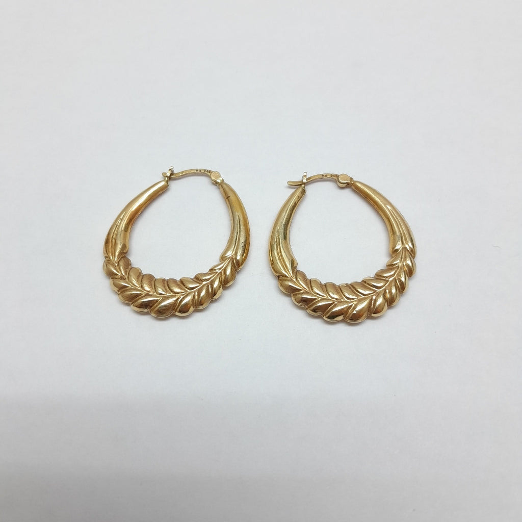 ARRACADAS PAR ORO 14 K 2,80 GRMS (SEMINUEVO)