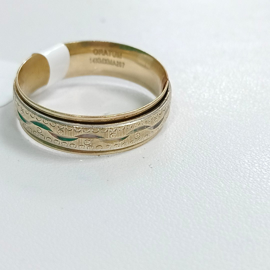 ARGOLLA ORO 14 K 3.2 GRMS (SEMINUEVO)
