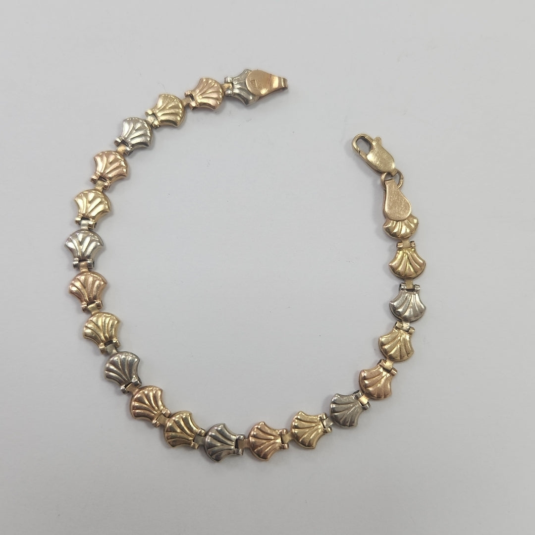 PULSERA ORO 14 K 6.8 GRMS (SEMINUEVO)