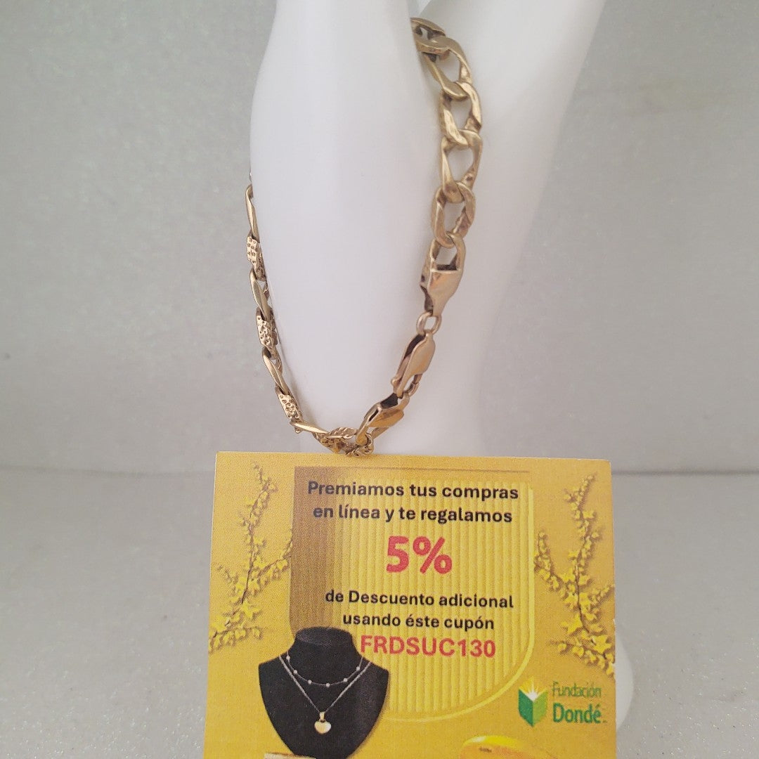 PULSERA ORO 14 K 14.9 GRMS (SEMINUEVO)