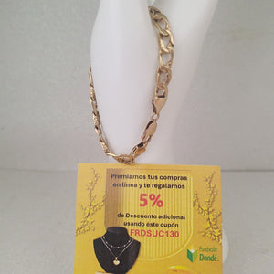 PULSERA ORO 14 K 14.9 GRMS (SEMINUEVO)
