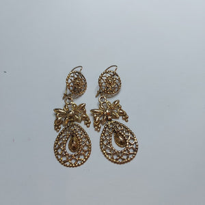 ARETES PAR ORO 8 K 6.6 GRMS (SEMINUEVO)