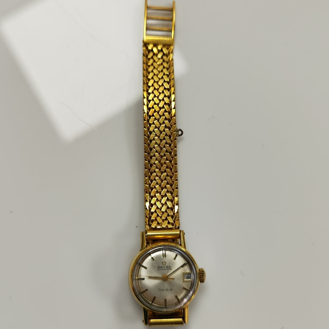 RELOJ CAJA Y PULSO ORO ORO 14 K 43.4 GRMS (SEMINUEVO)