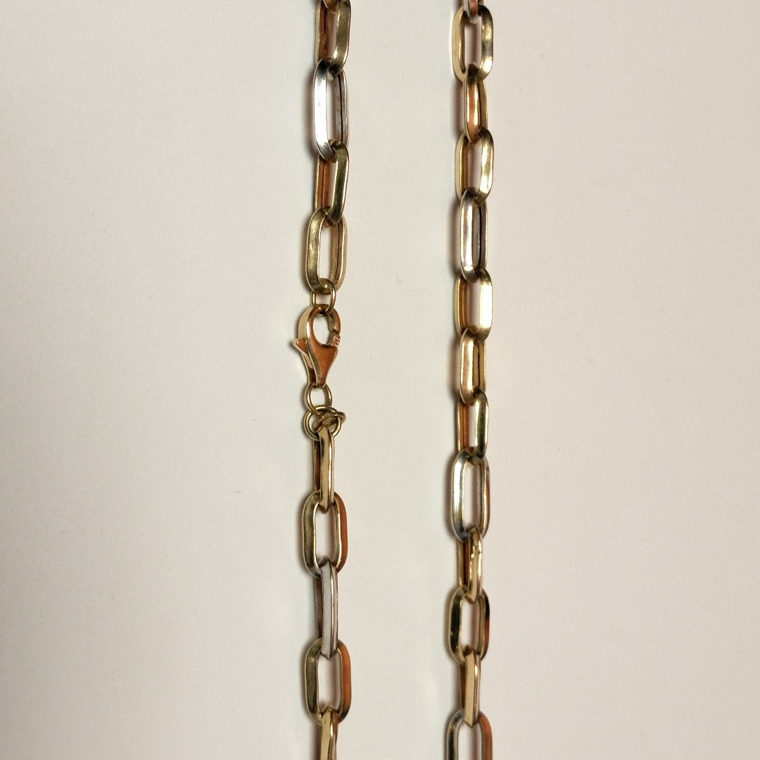 CADENA ORO COMBINADO 14 K 16,90 GRMS (SEMINUEVO)