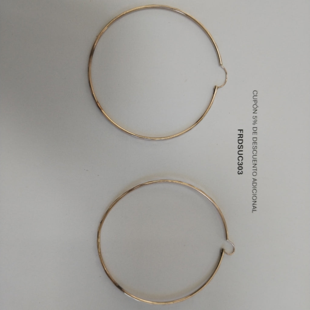 ARRACADAS PAR ORO 8 K 4.5 GRMS (SEMINUEVO)