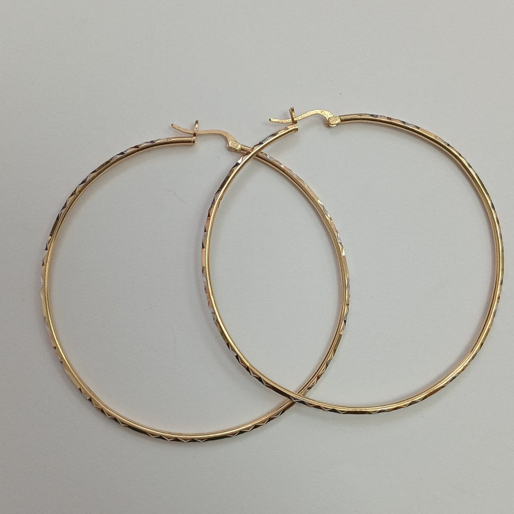 ARRACADAS PAR ORO 14 K 4.3 GRMS (SEMINUEVO)