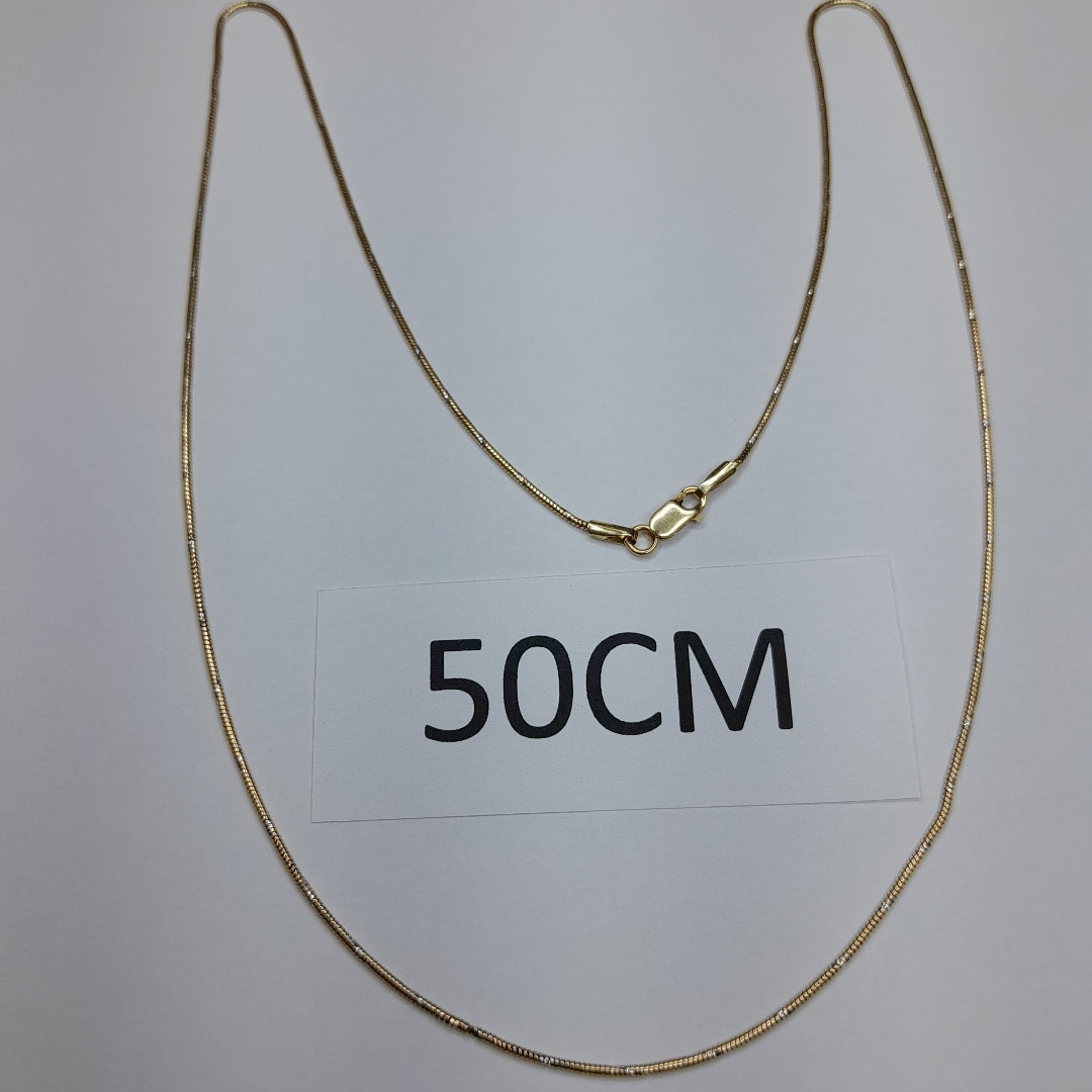 GARGANTILLA ORO 14 K 4.4 GRMS (SEMINUEVO)