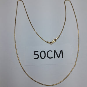 GARGANTILLA ORO 14 K 4.4 GRMS (SEMINUEVO)