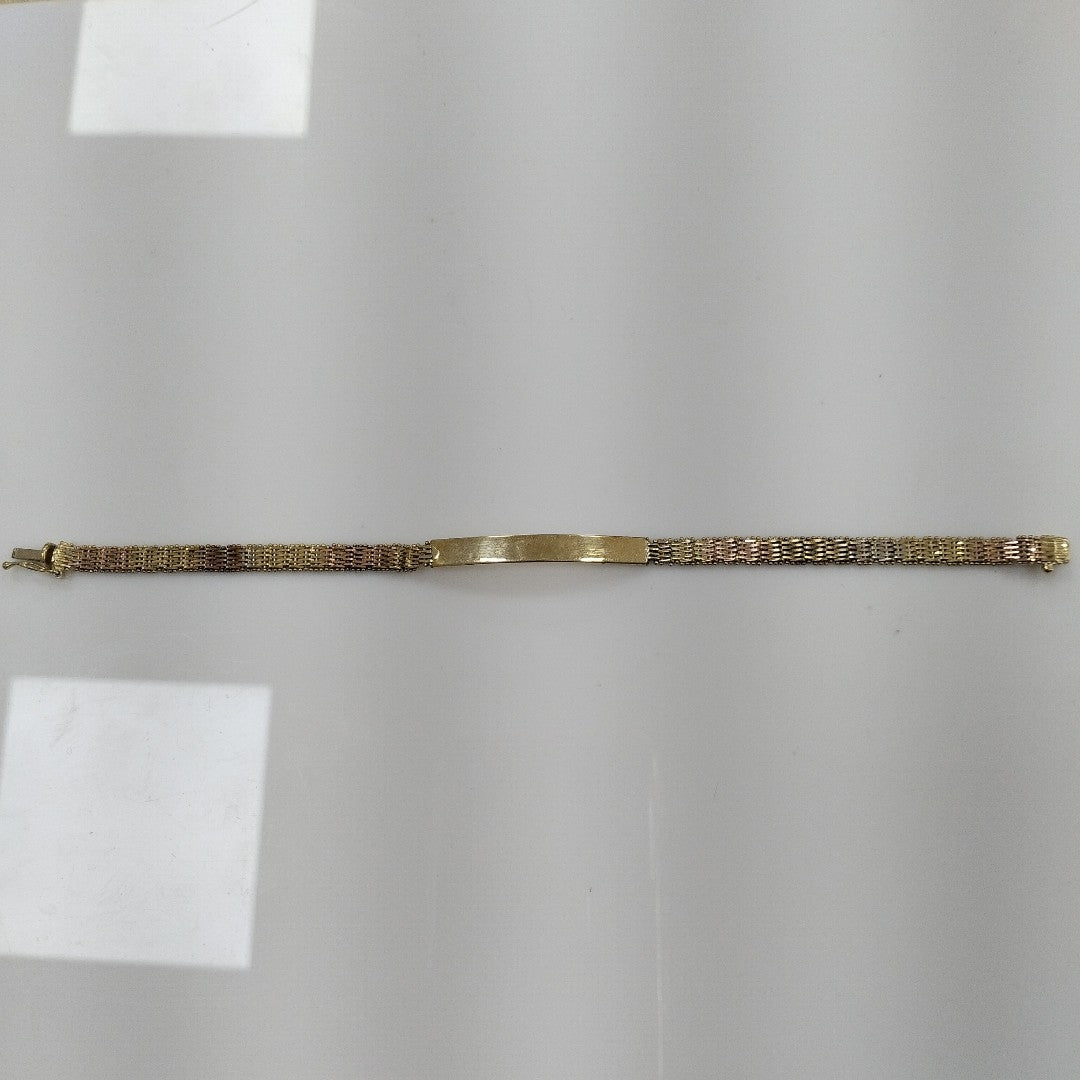 ESCLAVA ORO, ORO COMBINADO 14 K 10 GRMS (SEMINUEVO)