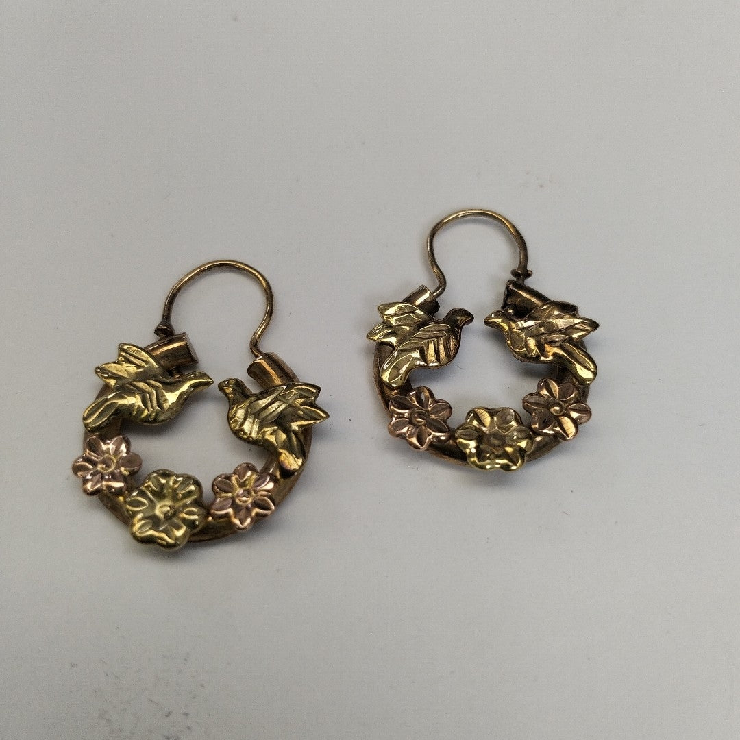 ARRACADAS PAR ORO 10 K 2,60 GRMS (SEMINUEVO)