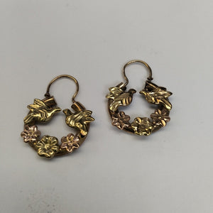 ARRACADAS PAR ORO 10 K 2,60 GRMS (SEMINUEVO)