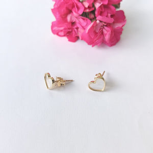 BROQUELES ORO 14K 1.1 (NUEVO)