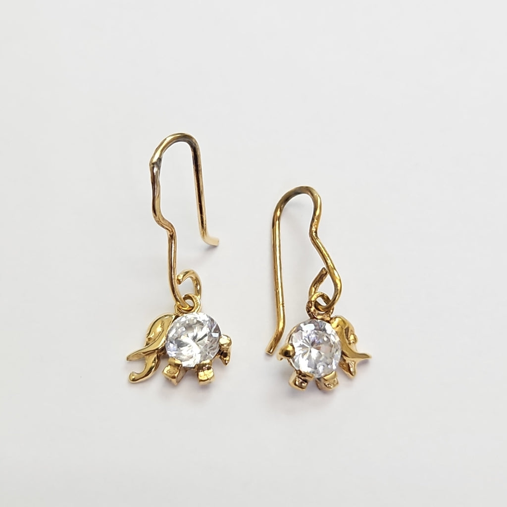 ARETES PAR ORO 10 K 1.6 GRMS (SEMINUEVO)