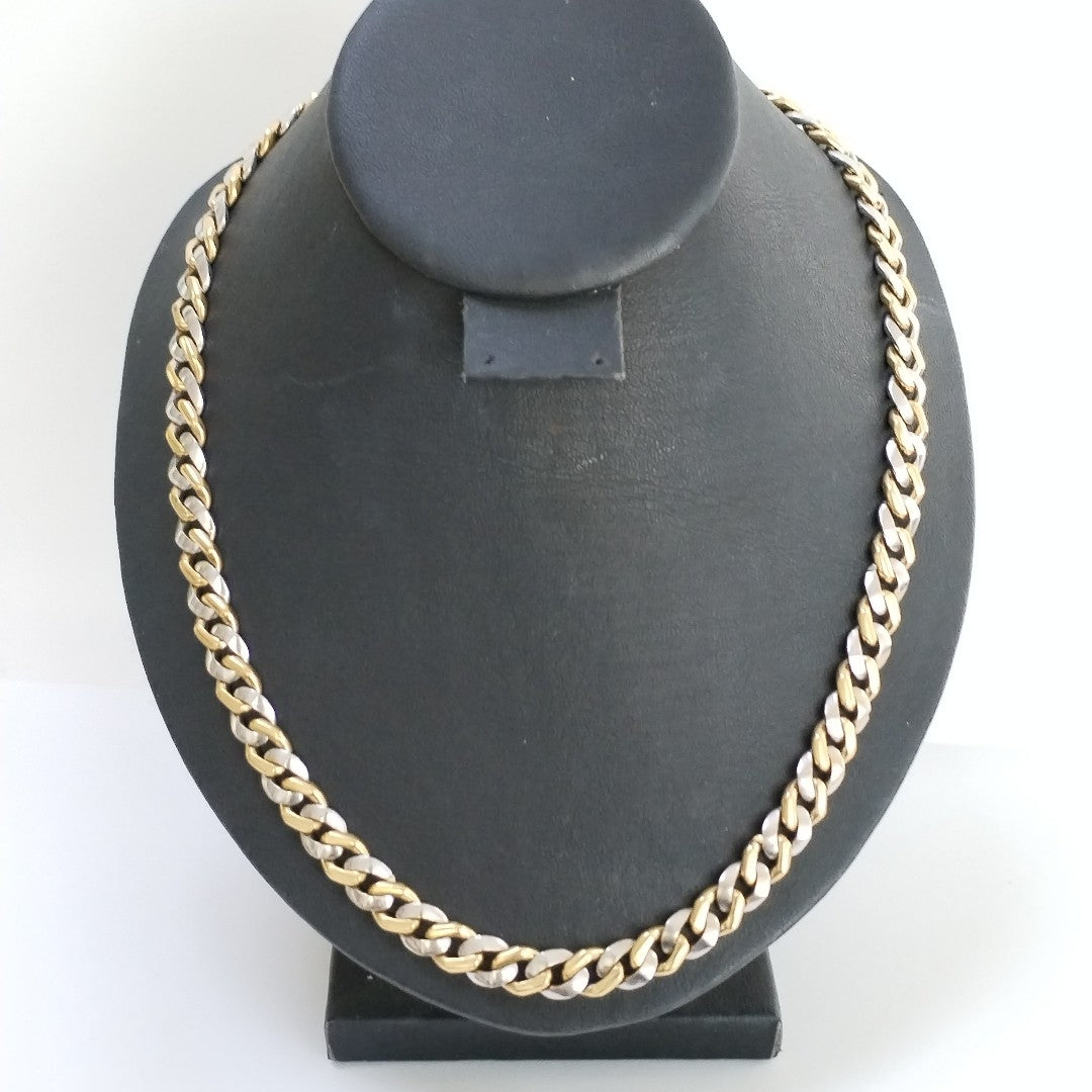 CADENA ORO COMBINADO 18 K 134.3 GRMS (SEMINUEVO)