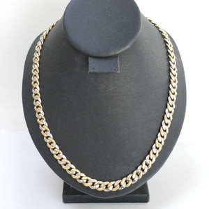 CADENA ORO COMBINADO 18 K 134.3 GRMS (SEMINUEVO)