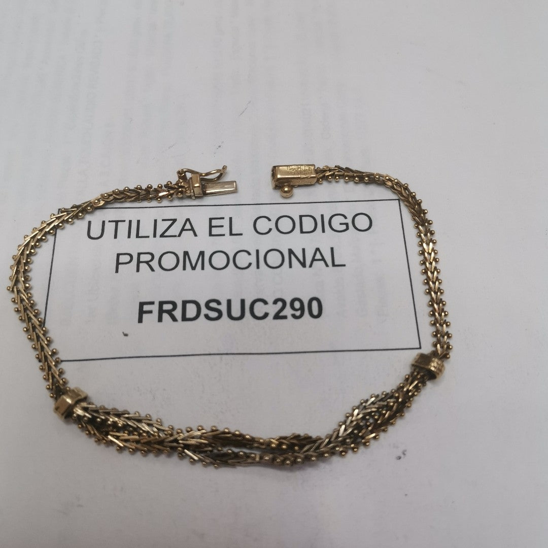 PULSERA ORO 14 K 8,50 GRMS (SEMINUEVO)