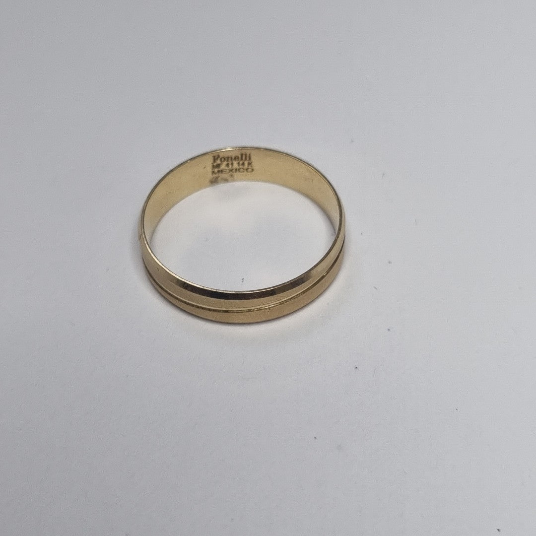 ARGOLLA ORO 14 K 3,70 GRMS (SEMINUEVO)