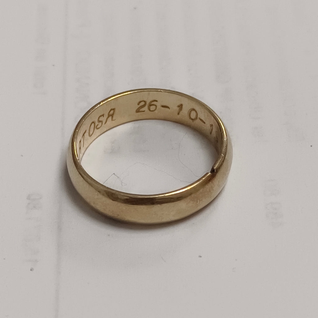 ARGOLLA ORO 14 K 5 GRMS (SEMINUEVO)