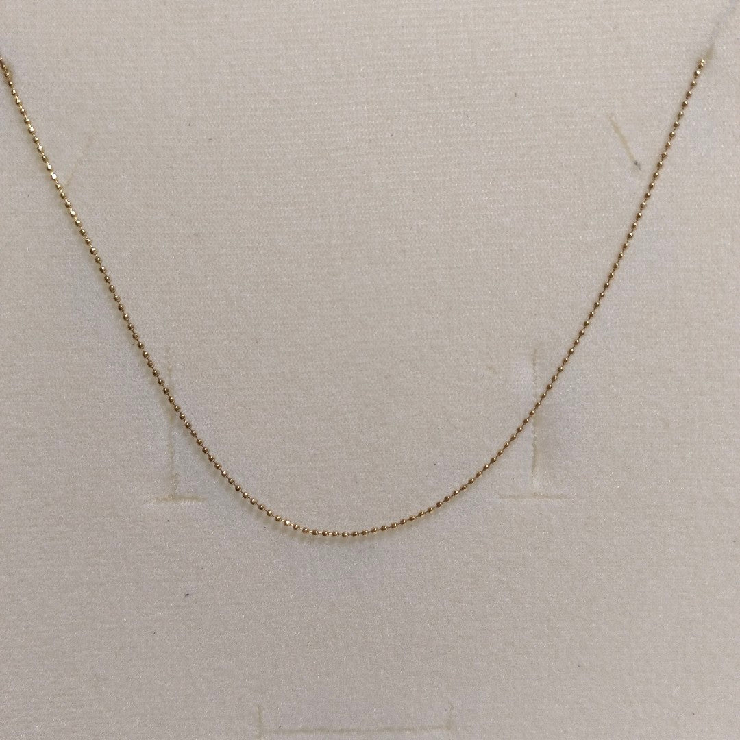 CADENA ORO 14 K 2.5 GRMS (SEMINUEVO)