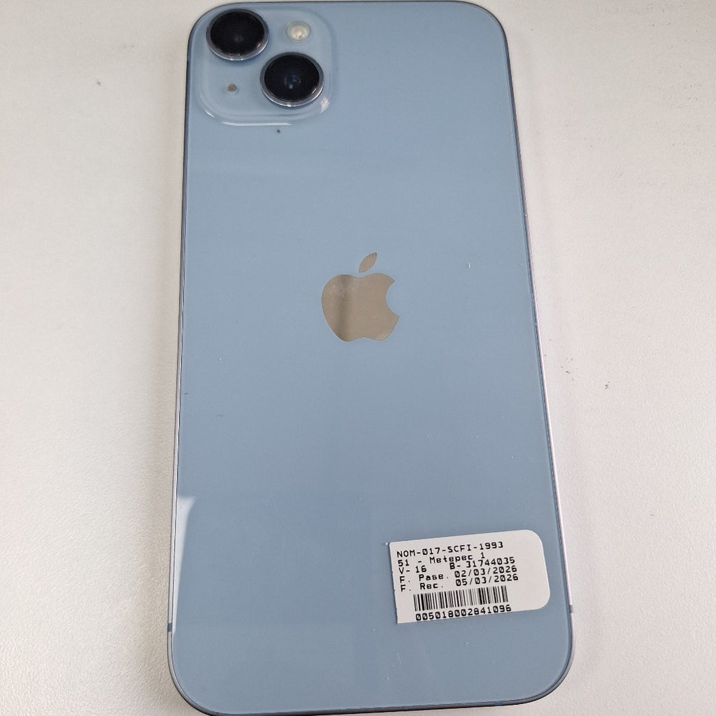 CELULAR APPLE IPHONE 14 PLUS A2885 128 GB 6 GB RAM (SEMINUEVO)