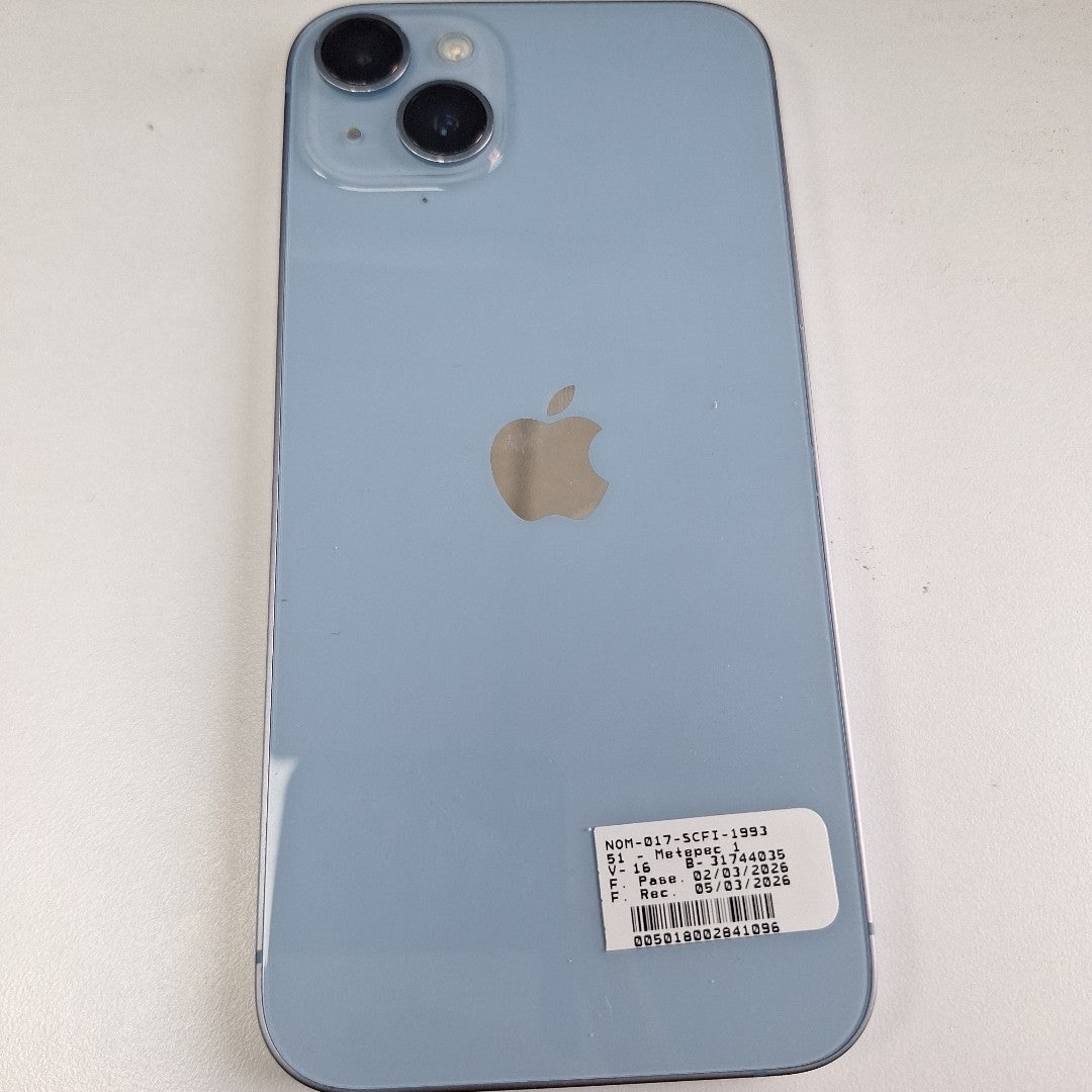 CELULAR APPLE IPHONE 14 PLUS A2885 128 GB 6 GB RAM (SEMINUEVO)