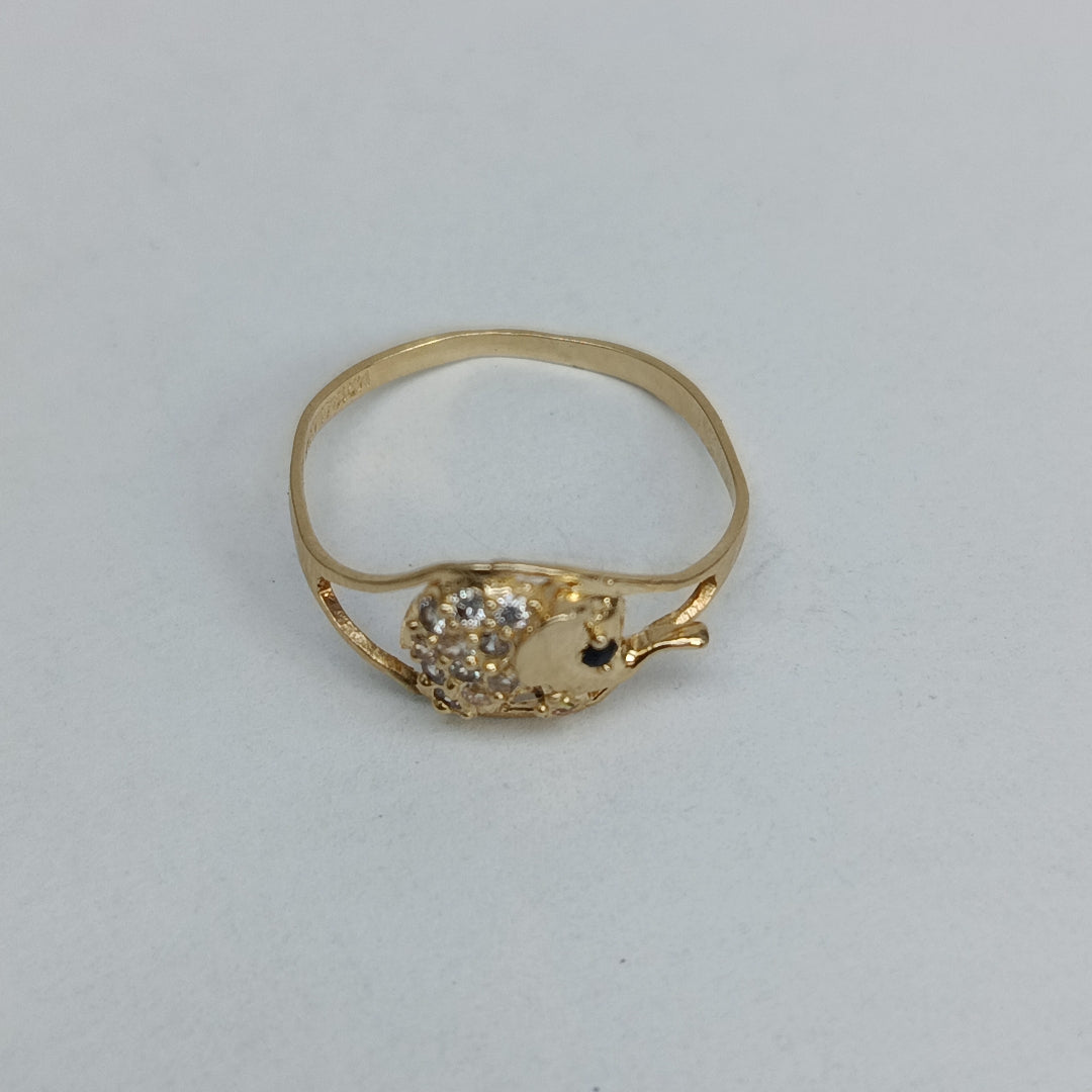 ANILLO ORO 14 K 1,30 GRMS (SEMINUEVO)