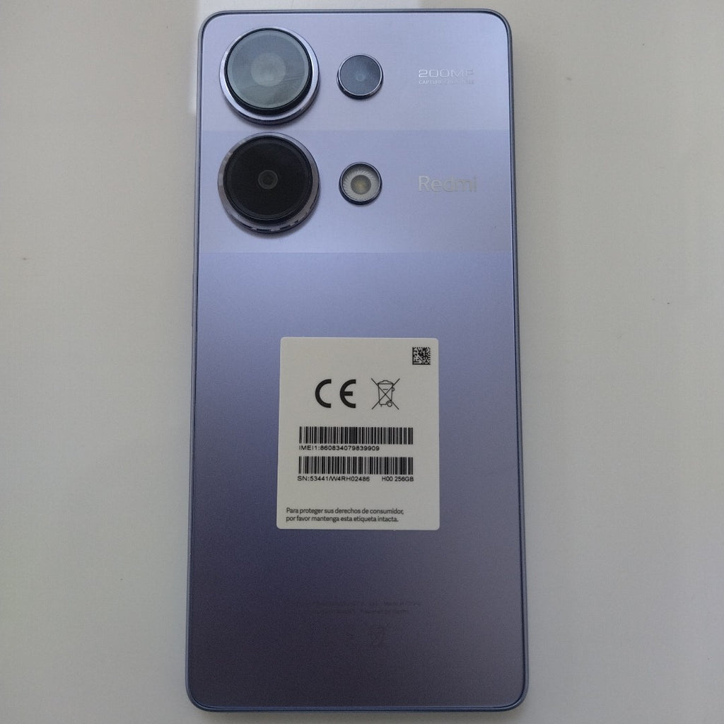 CELULAR XIAOMI REDMI NOTE 13 PRO 23117RA68G (2023) 256 GB 8 GB RAM (SEMINUEVO)