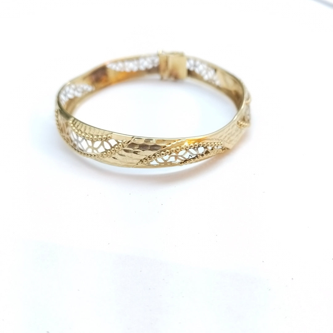 PULSERA RIGIDA ORO 10 K 7.1 GRMS (SEMINUEVO)