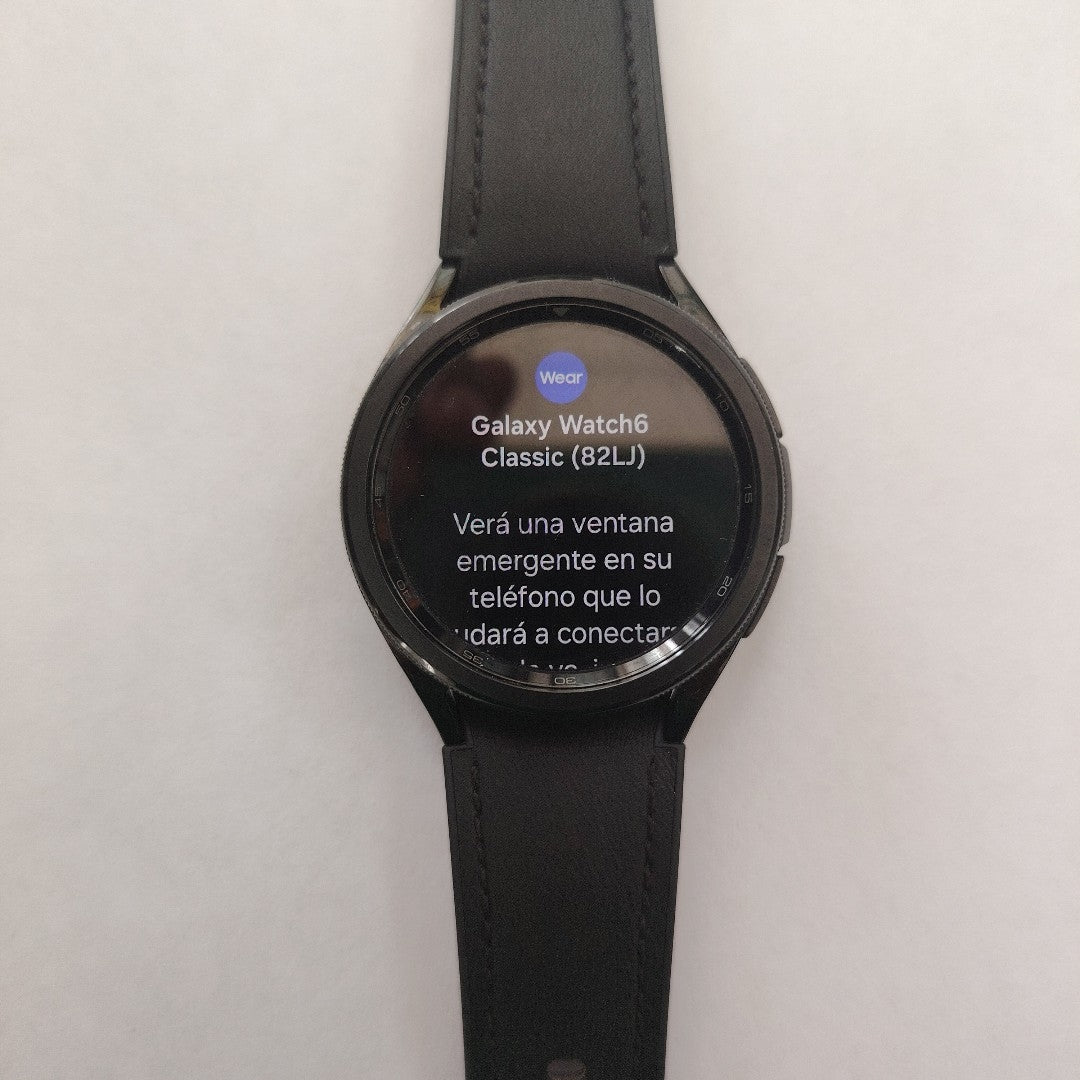SMARTWATCH SAMSUNG GALAXY WATCH 6 CLASSIC SM-R950 43 MM GPS (SEMINUEVO)
