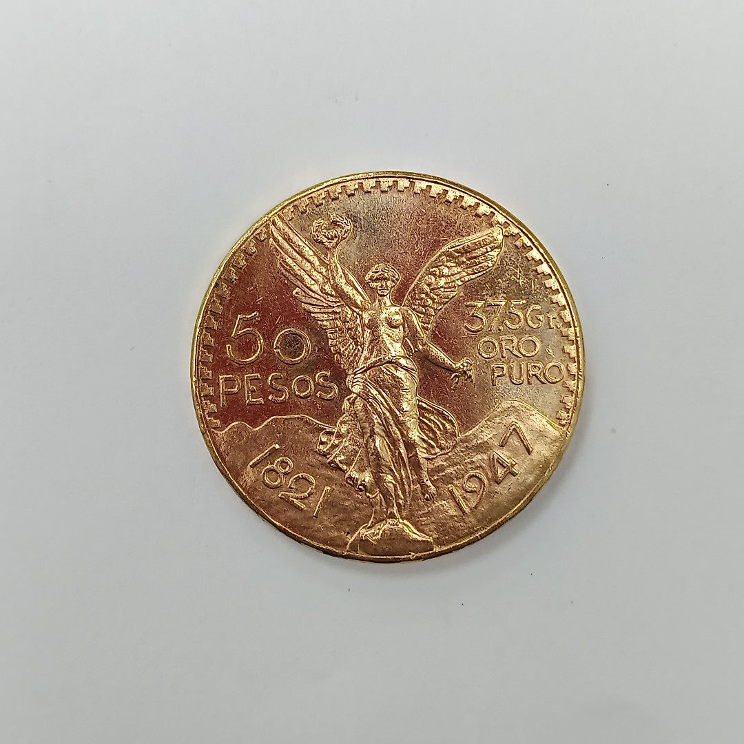 K1 41.6 GRMS 21 K IDENTIFICACIÓN MONEDA NOMINATIVA MONEDAS PESOS 50 PESOS (SEMINUEVO)