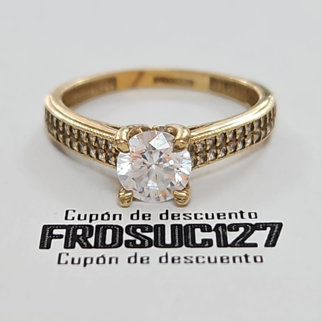 SOLITARIO ORO 10 K 2.6 GRMS (SEMINUEVO)