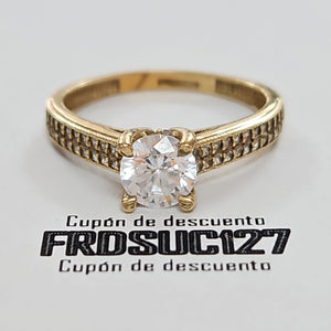 SOLITARIO ORO 10 K 2.6 GRMS (SEMINUEVO)