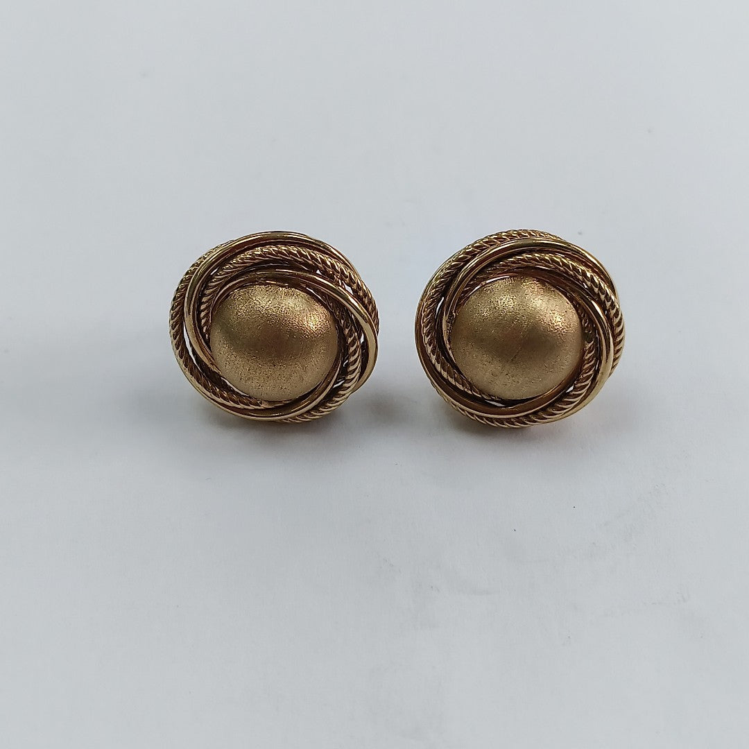 ARETES PAR ORO 14 K 8.8 GRMS (SEMINUEVO)