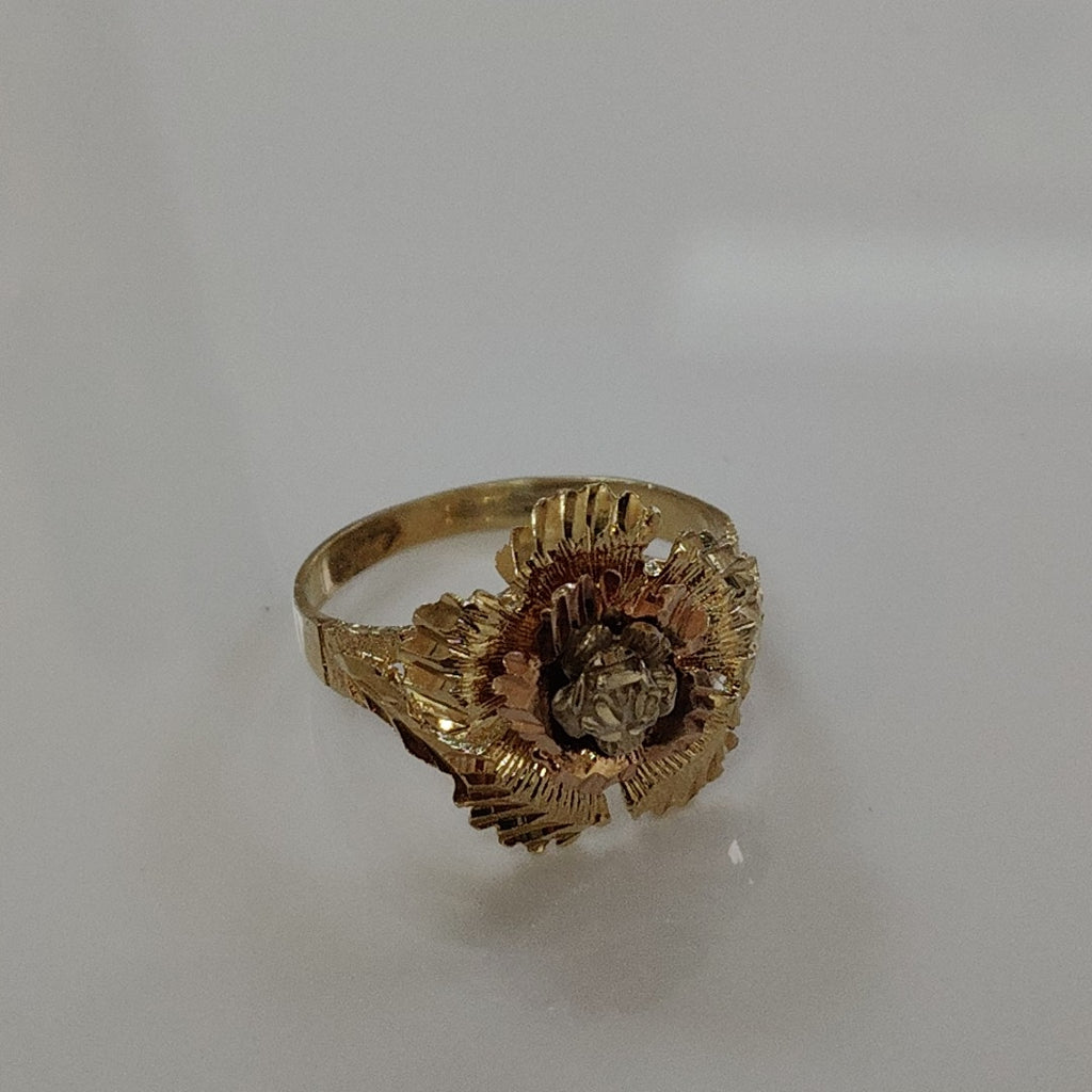 ANILLITO ORO COMBINADO 14 K 3,50 GRMS (SEMINUEVO)