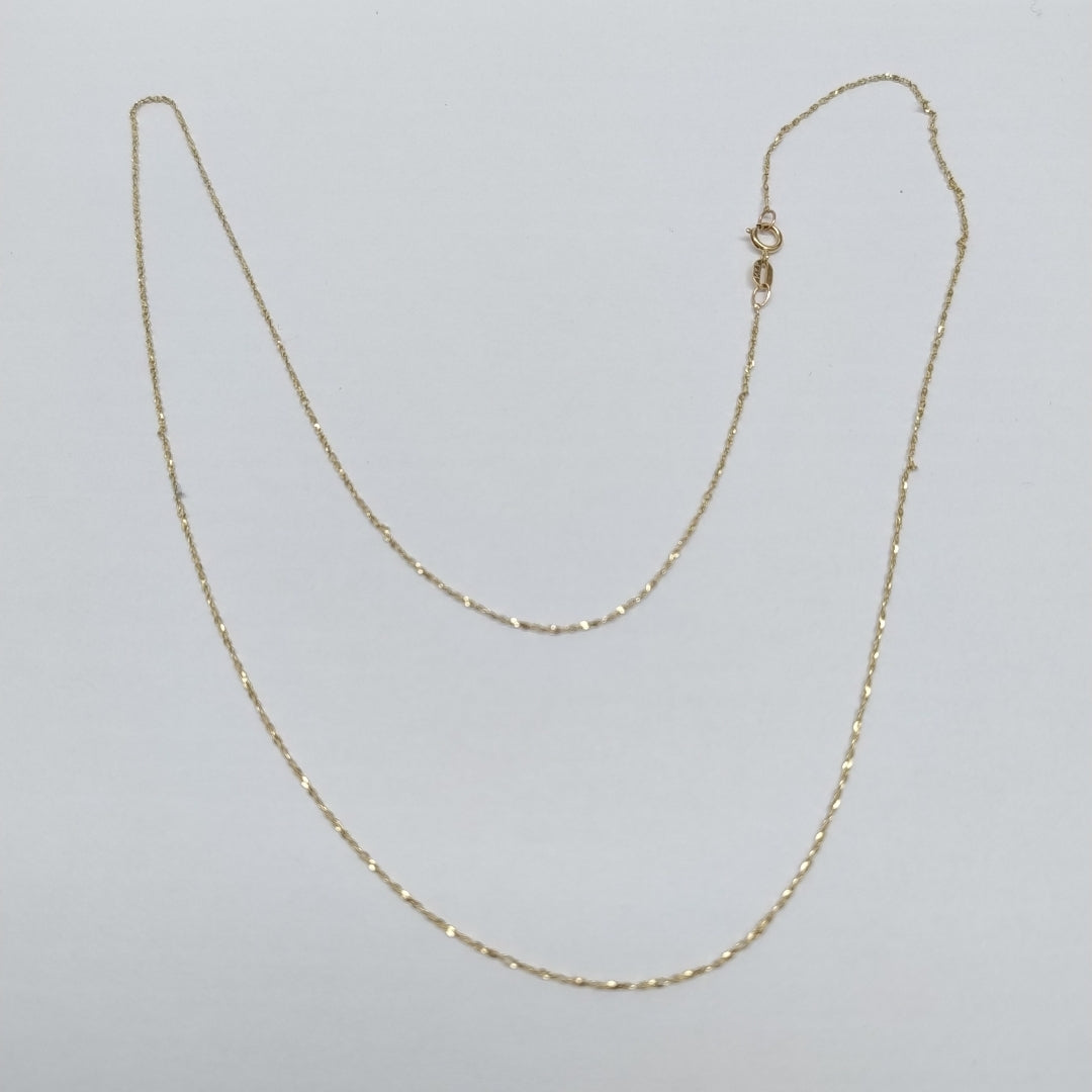 CADENA ORO 14 K 1,60 GRMS (SEMINUEVO)