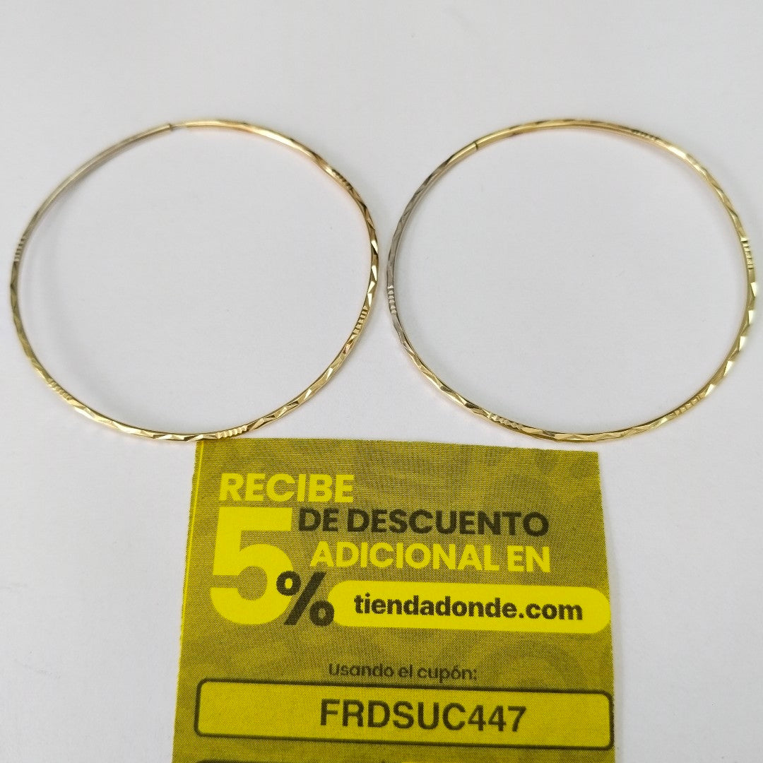 ARRACADAS PAR ORO 10 K 3,40 GRMS (SEMINUEVO)