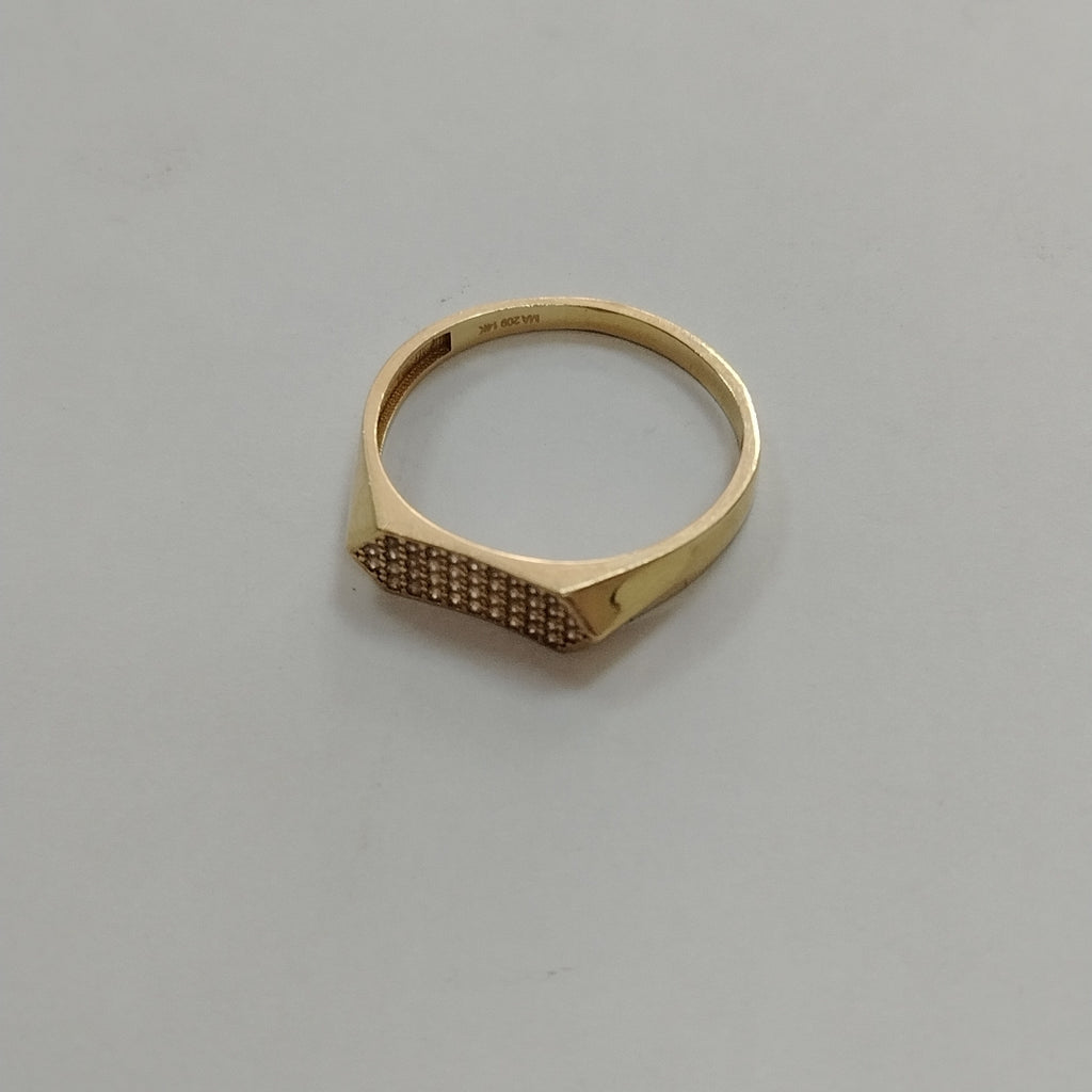 ANILLO ORO 14 K 2,60 GRMS (SEMINUEVO)
