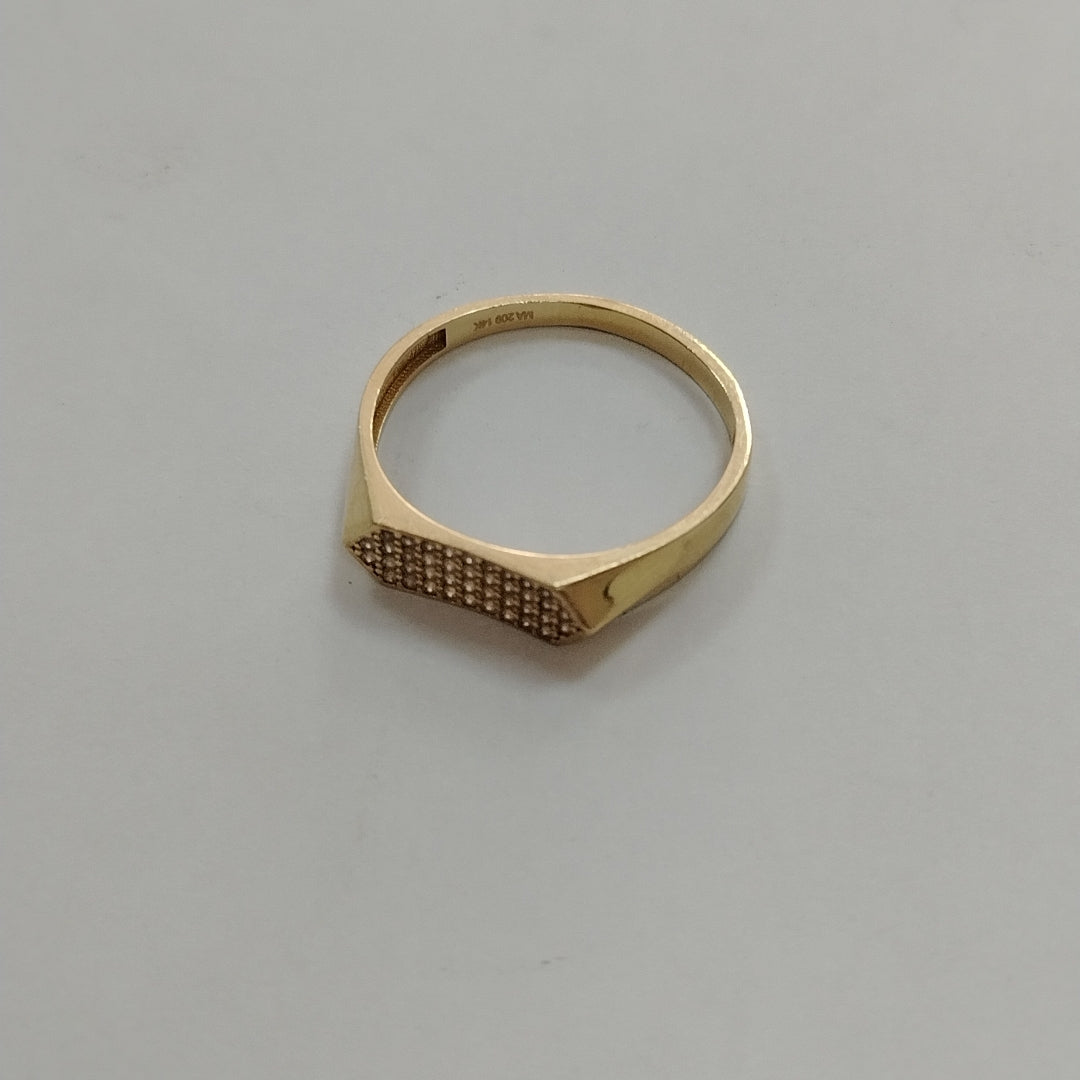 ANILLO ORO 14 K 2,60 GRMS (SEMINUEVO)