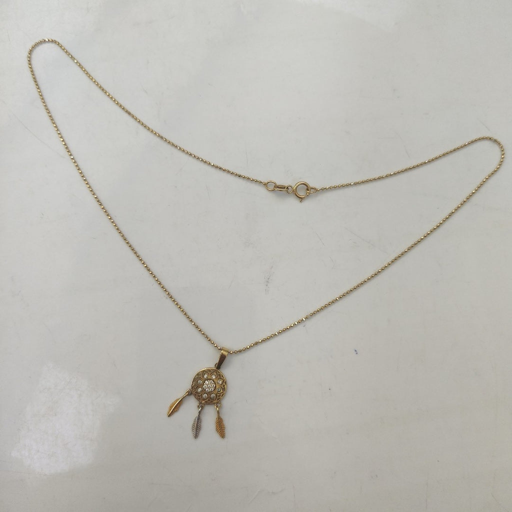 CADENA, DIJE ORO 10 K 2.3 GRMS (SEMINUEVO)