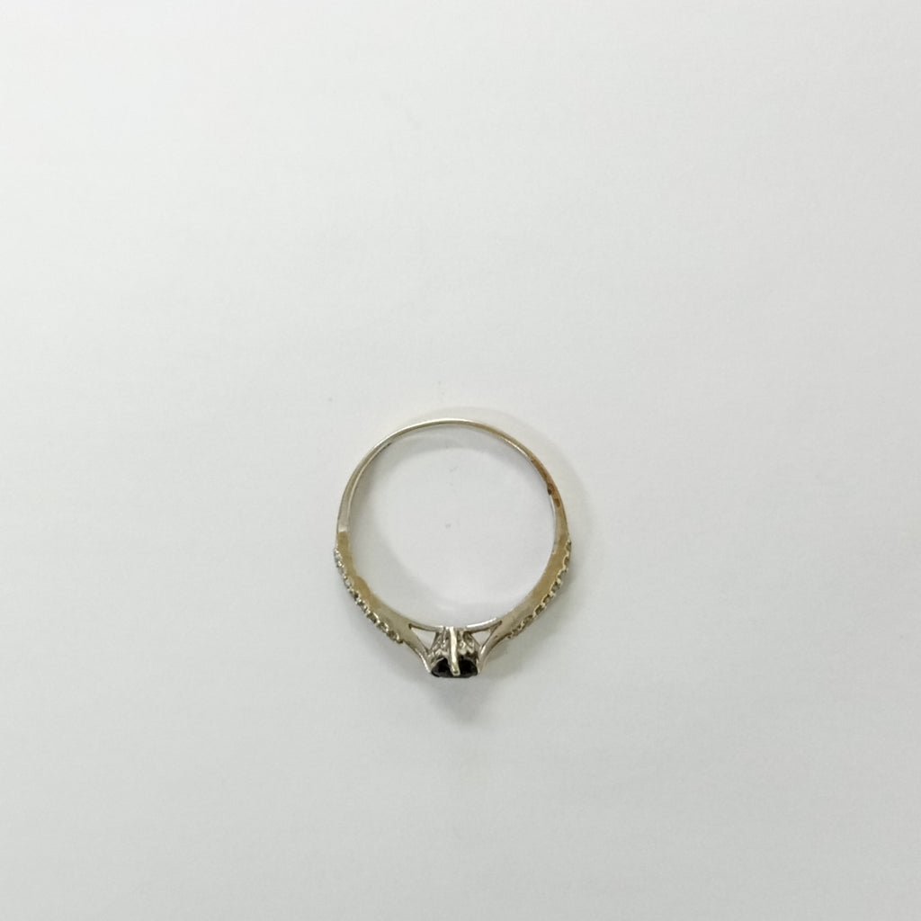 ANILLITO ORO, ORO BLANCO 14 K 2 GRMS (SEMINUEVO)