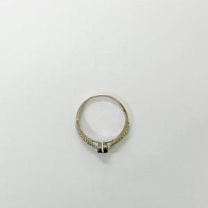 ANILLITO ORO, ORO BLANCO 14 K 2 GRMS (SEMINUEVO)