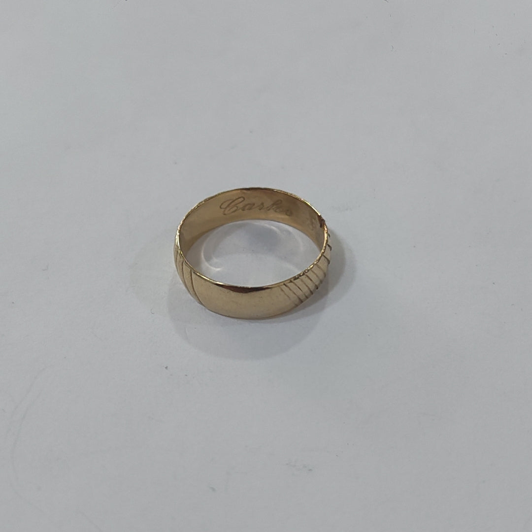 ARGOLLA ORO 14 K 3.8 GRMS (SEMINUEVO)