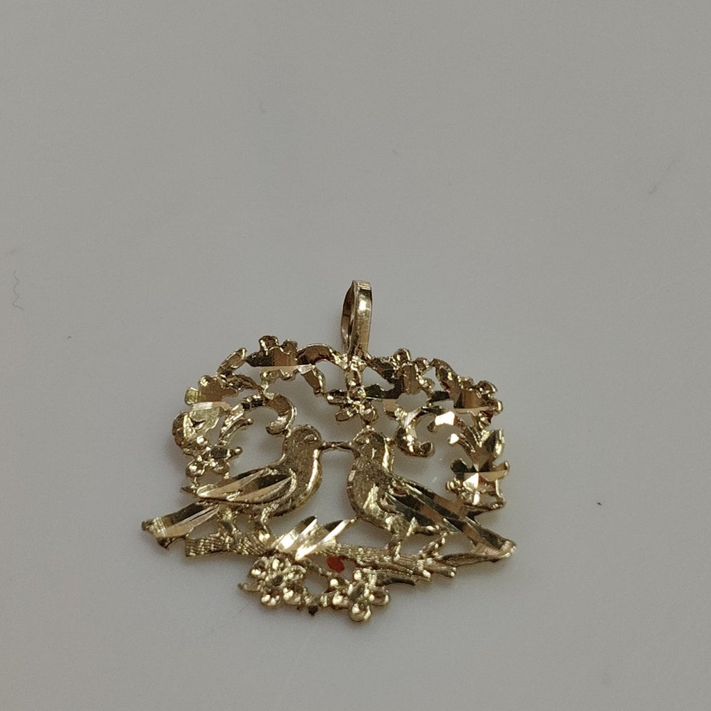 K1 0,80 GRMS 14 K ESPECIFICACIONES COMPLEMENTARIAS DIJE DE PALOMITAS (SEMINUEVO)