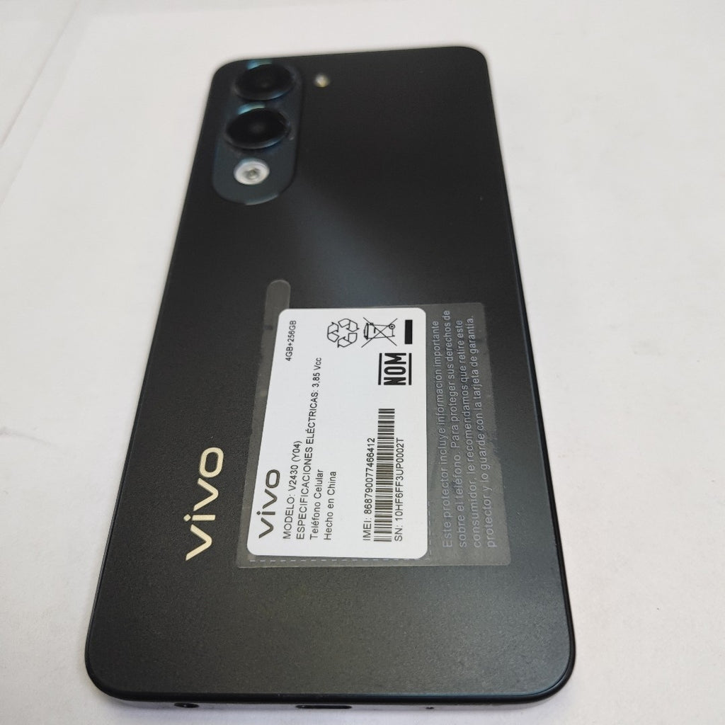 CELULAR VIVO Y04 V2430 (2025) 256 GB 4 GB RAM (SEMINUEVO)