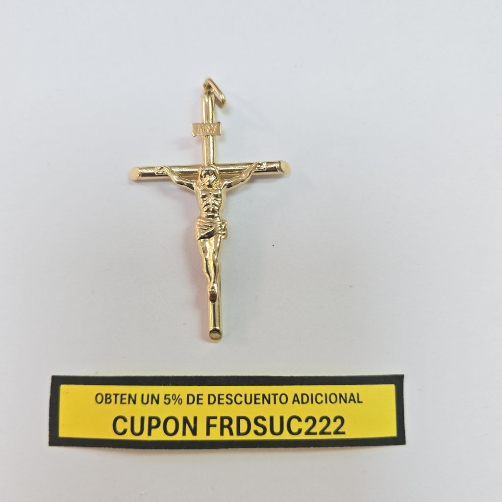 CRUCIFIJO ORO 10 K 3,40 GRMS (SEMINUEVO)